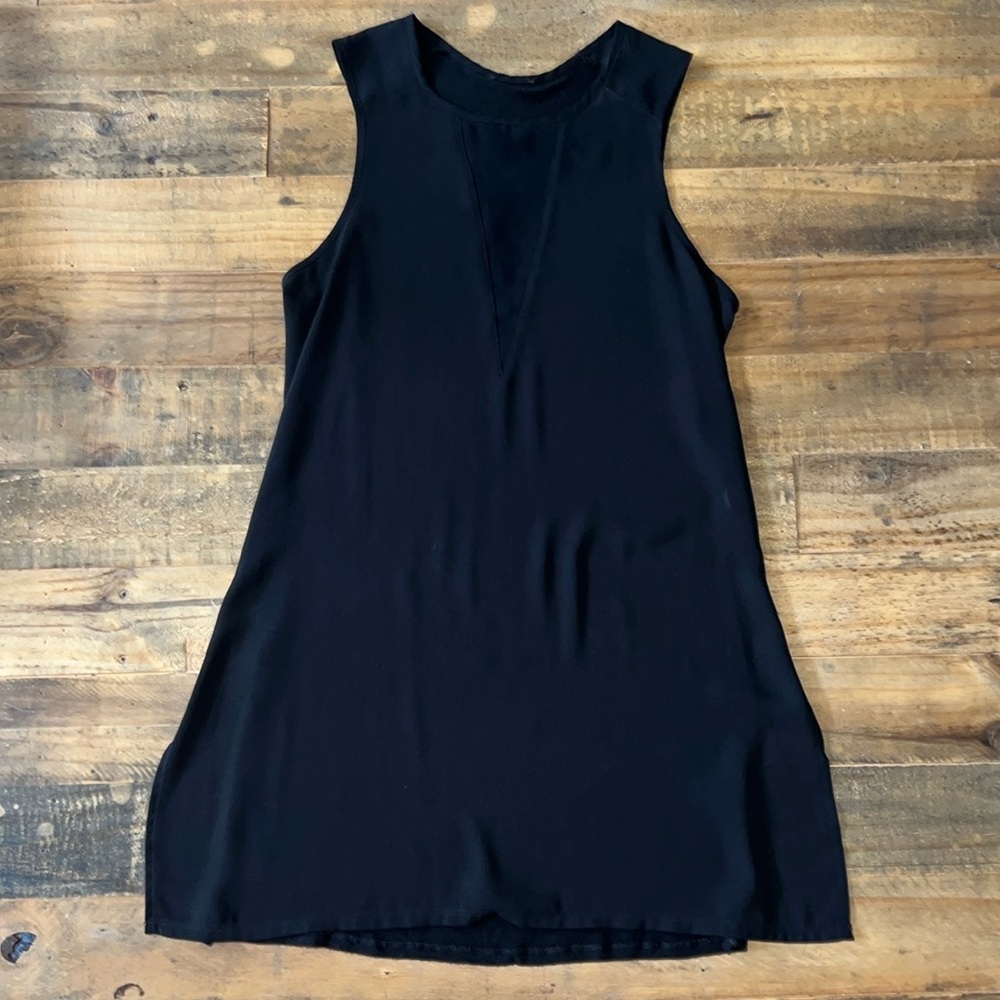 Black Sleeveless Tunic